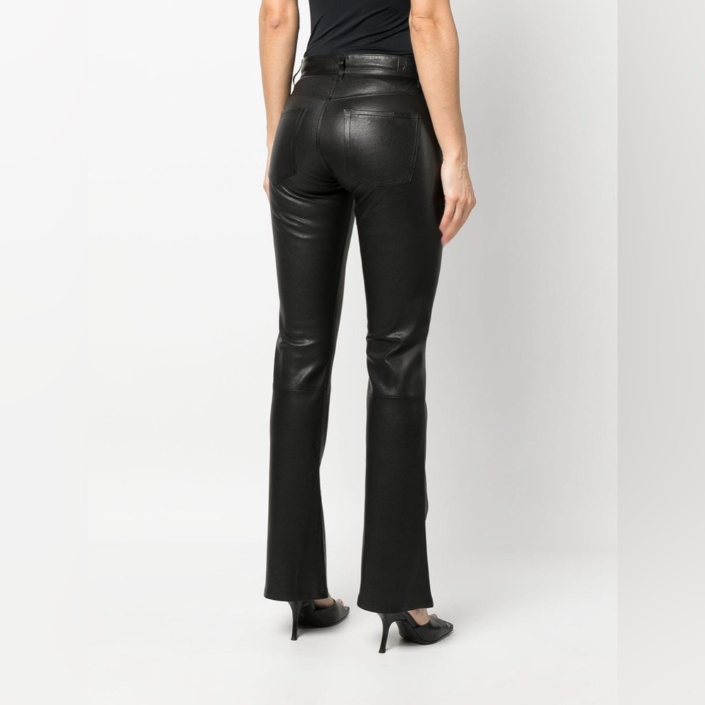 Leather High Rise Skinny Boot - Picture 3 of 6